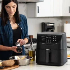 Premium Smart airfryer 5,5L/2,2 kg svart