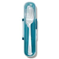 Prep & go bestikk i etui grønn