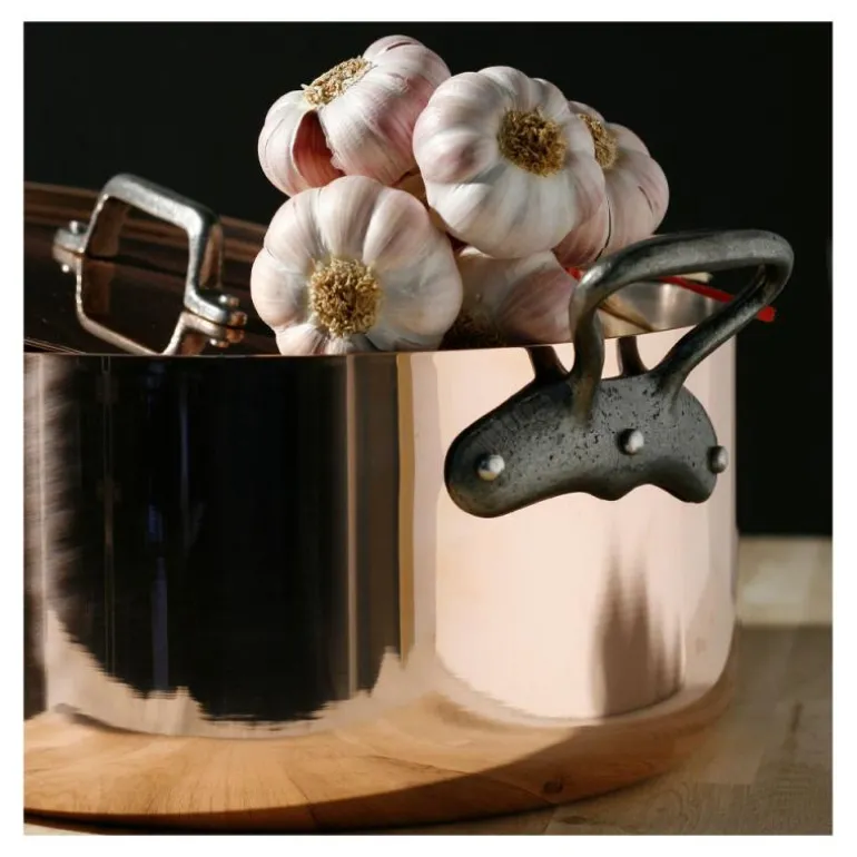 Prima Matera gryte 1,8L 16 cm kobber/støpejern