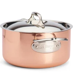 Prima Matera kasserolle 3L 20 cm kobber/støpejern