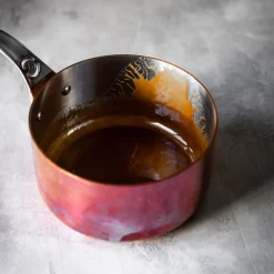 Prima Matera kasserolle 2,5L 18 cm kobber/rustfritt stål