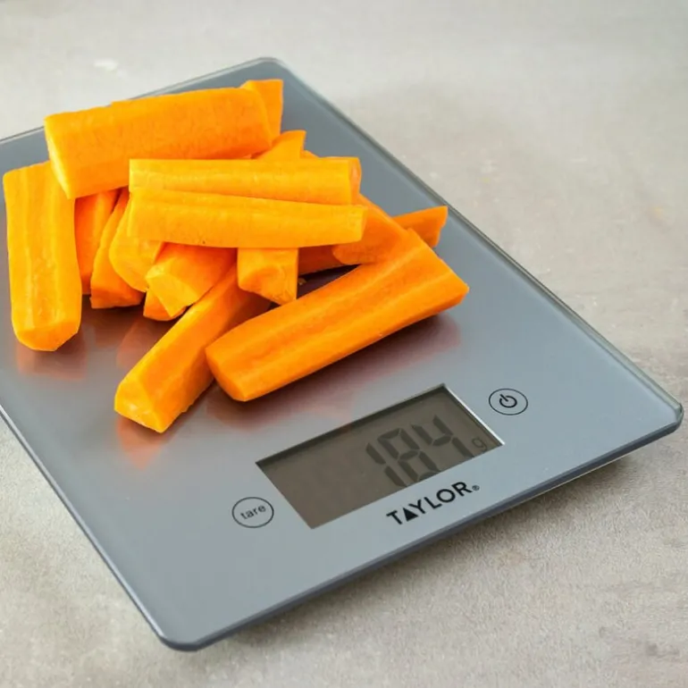 Pro digital kjøkkenvekt 5 kg metallic grey