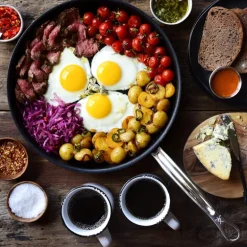 Probond TITUM stekpanne 32 cm stål