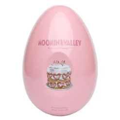 Påskeegg metall 15 cm rosa sky