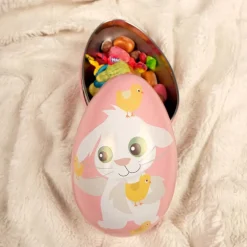 Påskeegg 10x15 cm Lille kanin rosa