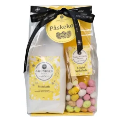 Påskegave med påskekaffe og mini egg