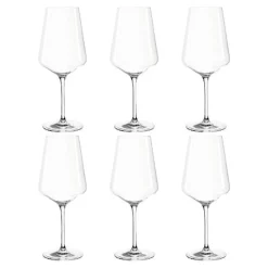 Puccini rødvinsglass 75 cl 6 stk