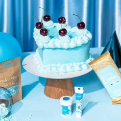 Pulverfarge 5 g blå