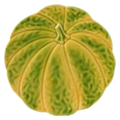 Pumpkin asjett 22 cm gresskar oransje/grønn