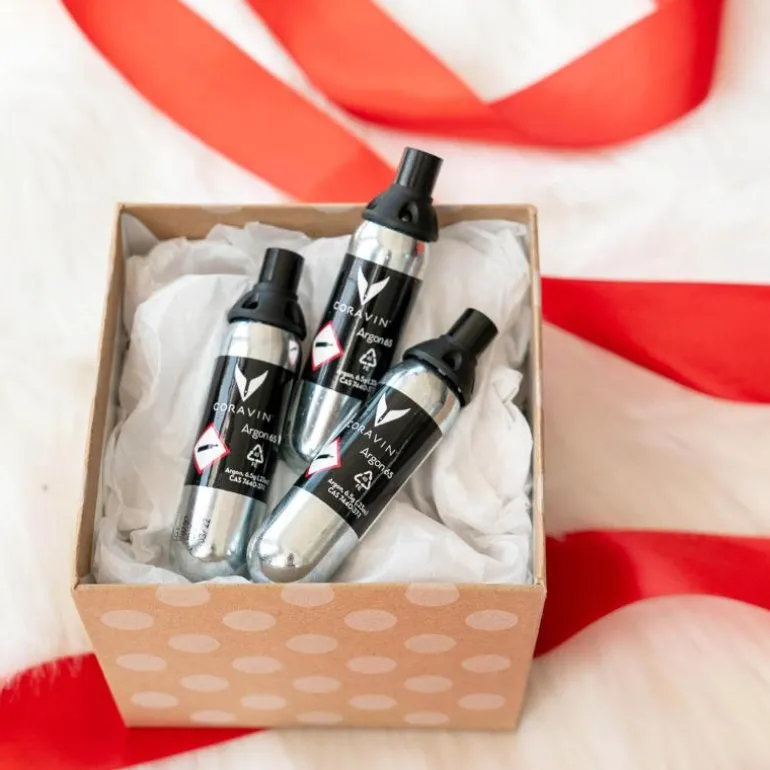 Pure gasspatroner 6 stk 6,5g/21 ml sølv