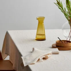 Pure Linen duk 160 cm ecru