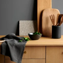 Pure Linen kjøkkenhåndkle 50x70 cm earth