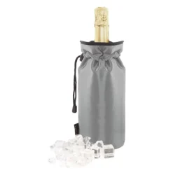 PWC champagnekjøler 18,5x12 cm sølv