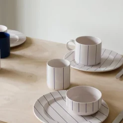 Pyjamas jumbo kopp 40 cl beige/midnight blue