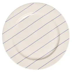 Pyjamas tallerken 23 cm beige/midnight blue