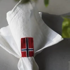 Pynteflagg 3,5x5cm 5 stk