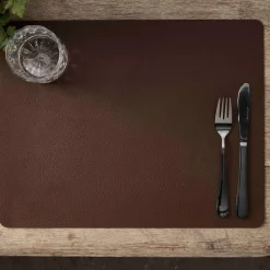 Quadro dekkebrikke 42x33 cm 4 stk brun