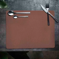 Quadro dekkebrikke 45x35 cm cognac