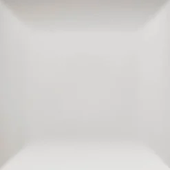 Quadro tallerken 26x26 cm hvit