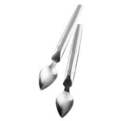 Quenelleskje S 18 cm 2 stk sølv matt