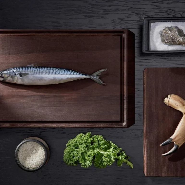 RÅ skjærebrett 51x28 cm thermo ask