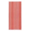 Raide badehåndkle 70x150 cm rød/rosa