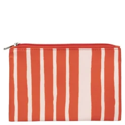 Raide toalettveske 21x14 cm rød/rosa
