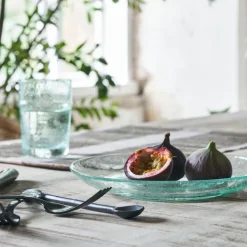 Rain tallerken 21 cm 2 stk aqua