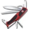 Ranger grip lommekniv 130mm 12 funksjoner rød