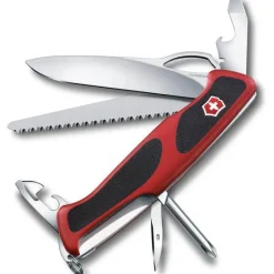 Ranger grip lommekniv 130mm 12 funksjoner rød