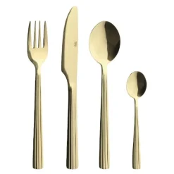 RAW bestikksett 16 deler champagnegull