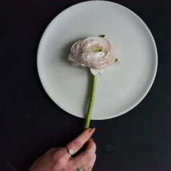 RAW Arctic White tallerken 20 cm