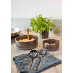 RAW bestikk saus/potetsett svart