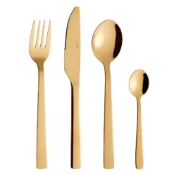 RAW bestikksett 48 deler gull