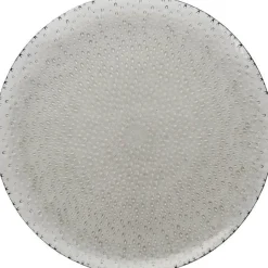 RAW Glass Beads middagstallerken 27 cm smoke