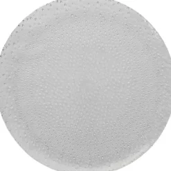 RAW Glass Beads middagstallerken 27 cm klar