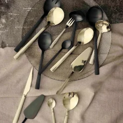 RAW kakegaffel 4 stk champagne gold