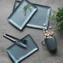 RAW Northern Green tallerken 23,5x15 cm