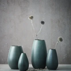 RAW Northern Green vase 5x16 cm