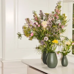 RAW Northern Green vase 7,5x23,5 cm