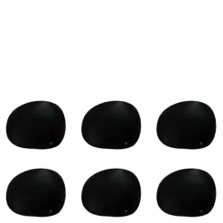 RAW Organic bordbrikker 6 stk svart