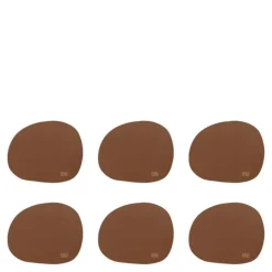 RAW Organic glassbrikke 6 stk mocca