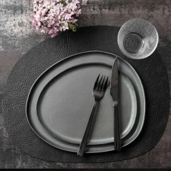 RAW Organic Northern Green frokosttallerken 24x21 cm