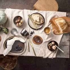 RAW Organic tallerken 24x21 cm sandy beige