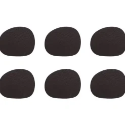 RAW Recycled glassbrikke 12x10 cm 6 stk brun