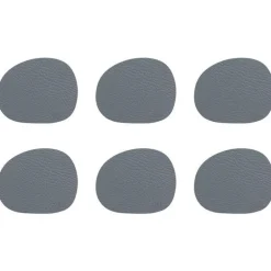 RAW Recycled glassbrikke 12x10 cm 6 stk grå