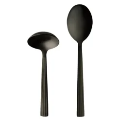 RAW saus/potetsett 2 deler matte black