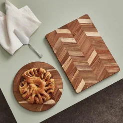 RAW skjærebrett 38x28 cm akasie