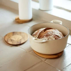 RAW Teak magnetisk bordskåner 17,5x15 cm