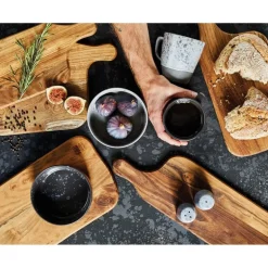 RAW Teak skjærebrett 32x22 cm